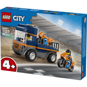  LEGO City Motorcycle Transporter Truck 60491